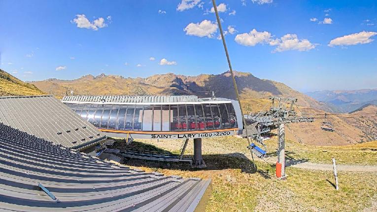 Webcam Saint Lary: Panoramic Bouleaux