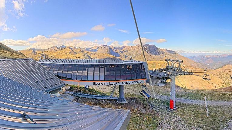 Webcam Saint Lary: Panoramic Bouleaux