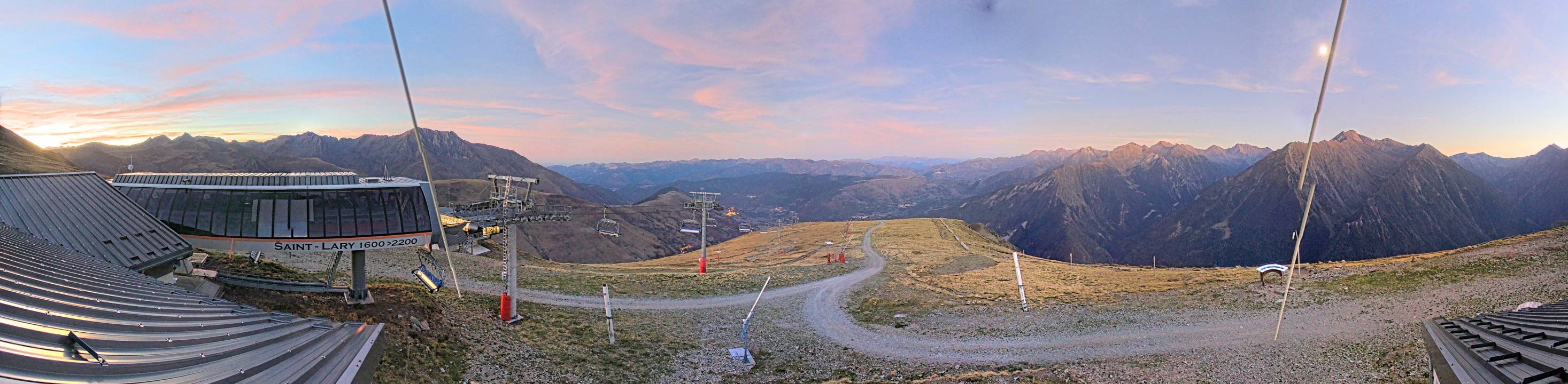 Webcam Saint Lary: Panoramic Bouleaux