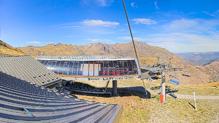Webcam Saint Lary: Panoramic Bouleaux