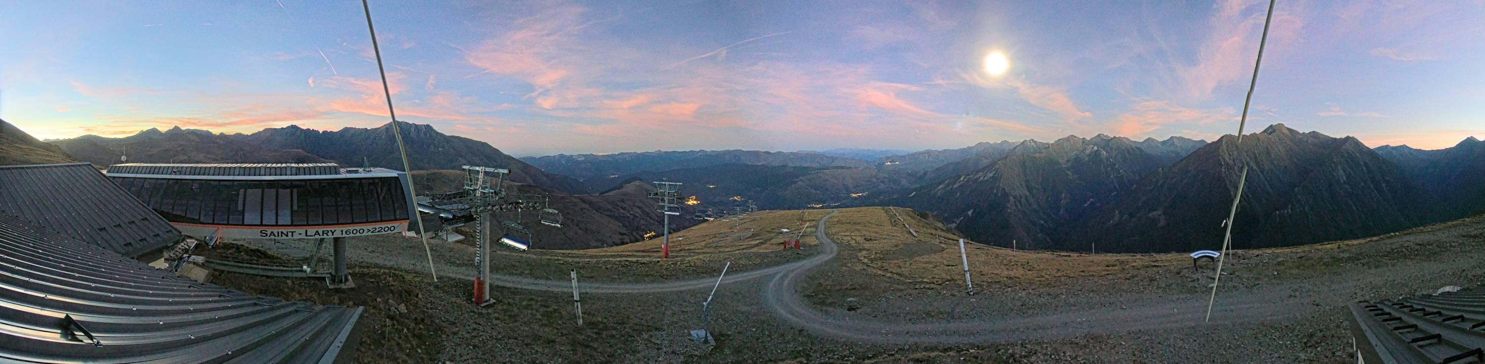 Webcam Saint Lary: Panoramic Bouleaux