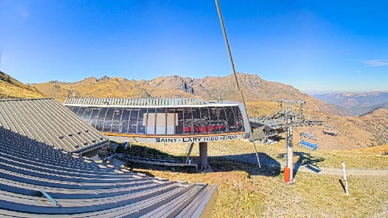 Webcam Saint Lary: Panoramic Bouleaux
