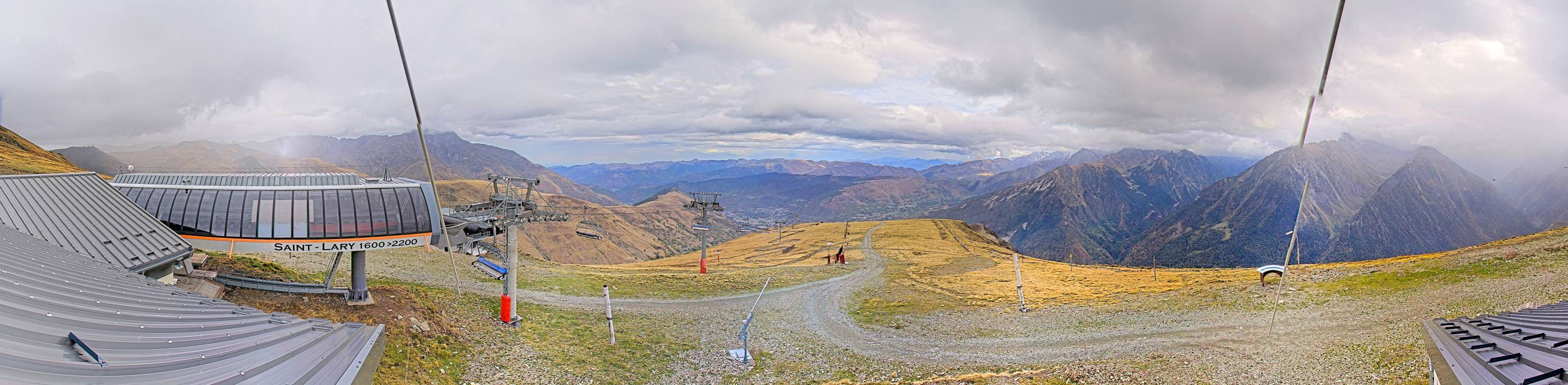 Webcam Saint Lary: Panoramic Bouleaux