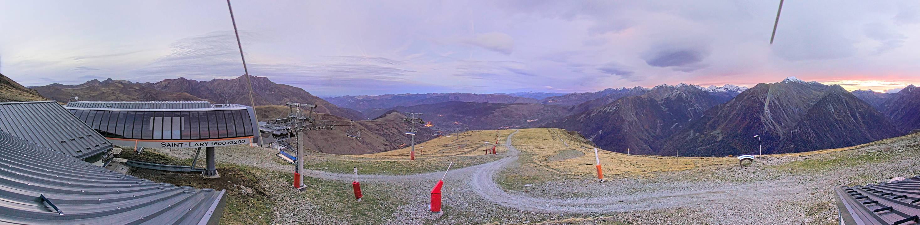 Webcam Saint Lary: Panoramic Bouleaux