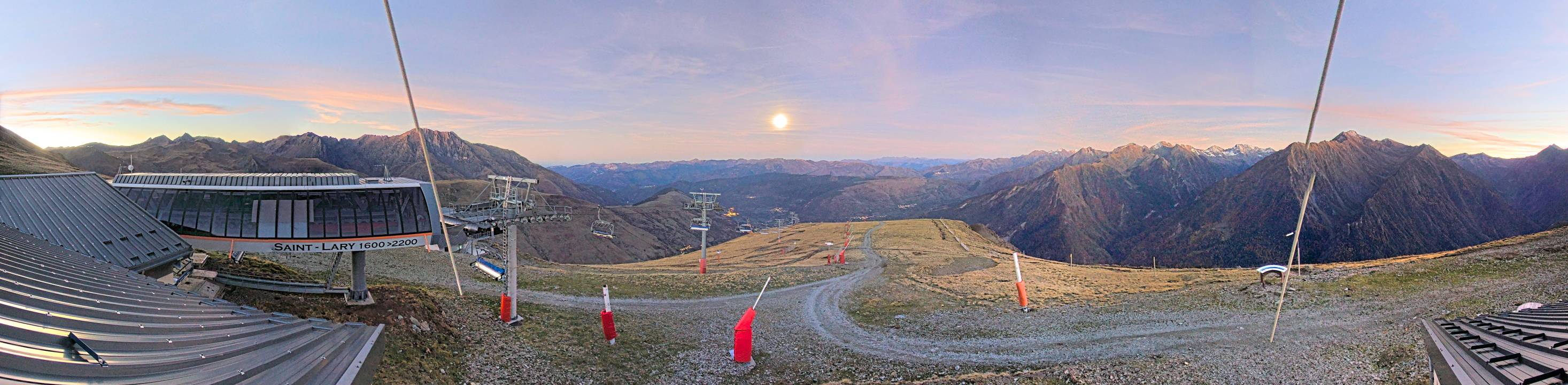 Webcam Saint Lary: Panoramic Bouleaux