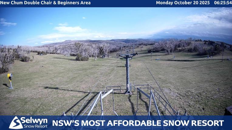 Webcam Selwyn Snowfields: New chum