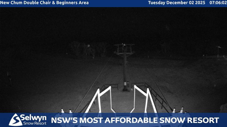 Webcam Selwyn Snowfields: New chum