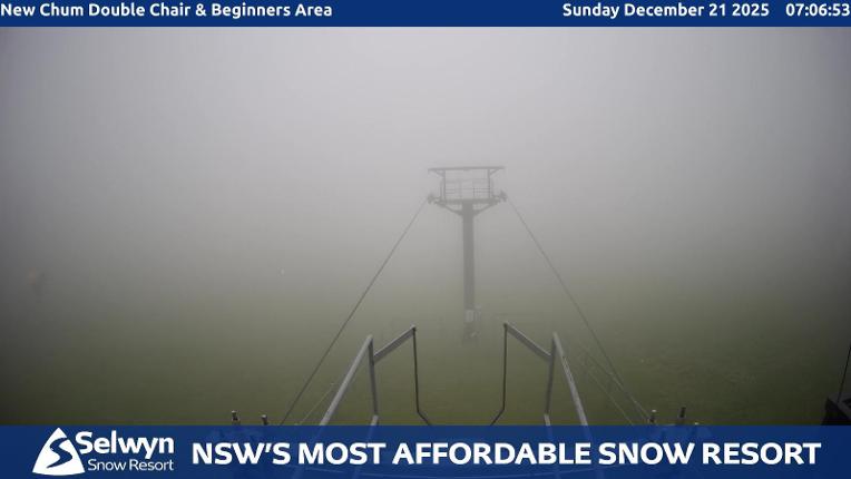 Webcam Selwyn Snowfields: New chum