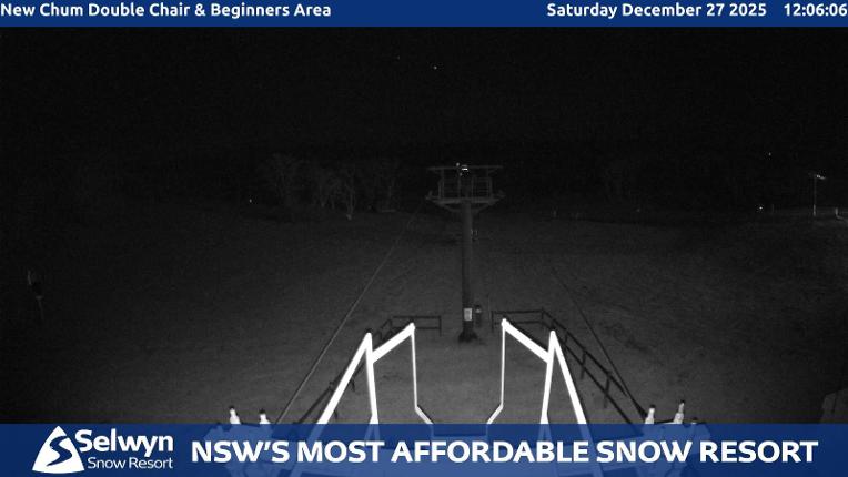 Webcam Selwyn Snowfields: New chum