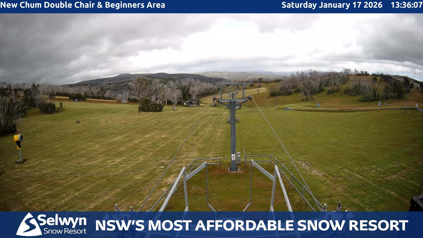 Webcam Selwyn Snowfields: New chum