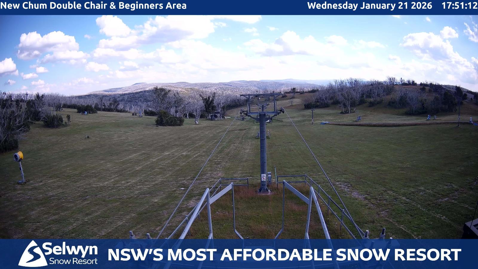 Webcam Selwyn Snowfields: New chum