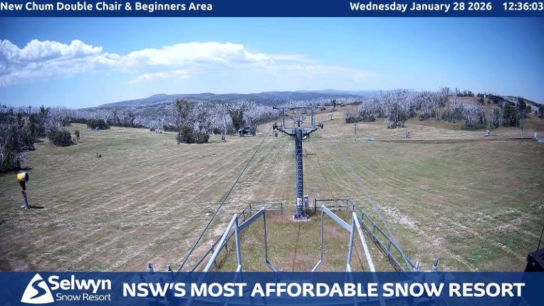 Webcam Selwyn Snowfields: New chum