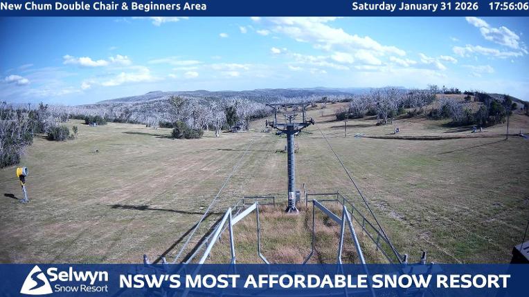 Webcam Selwyn Snowfields: New chum