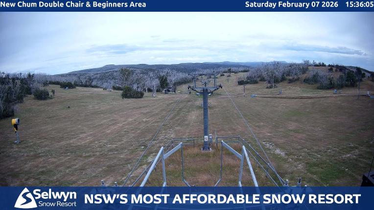 Webcam Selwyn Snowfields: New chum
