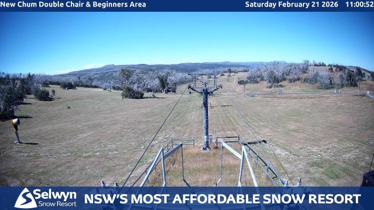 Webcam Selwyn Snowfields: New chum