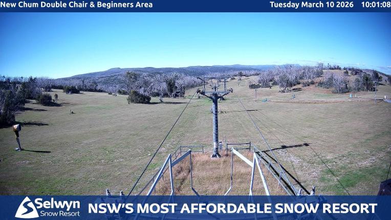 Webcam Selwyn Snowfields: New chum