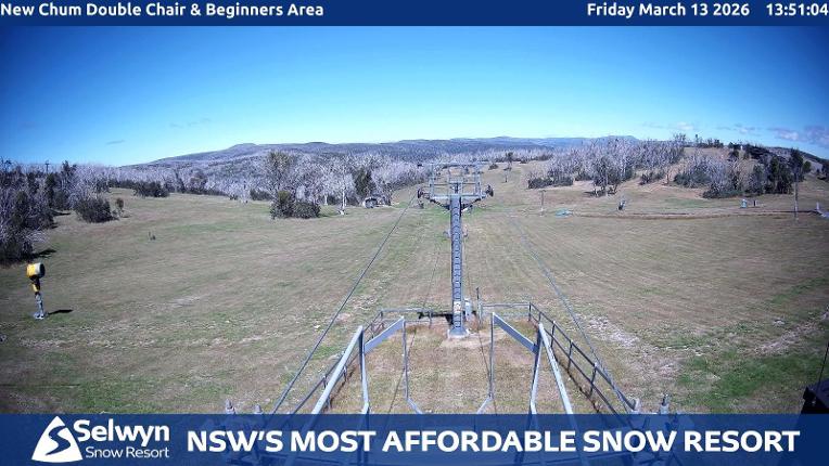 Webcam Selwyn Snowfields: New chum