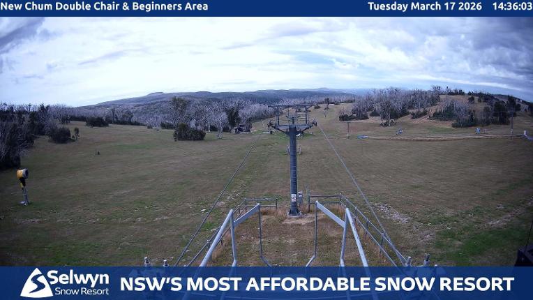 Webcam Selwyn Snowfields: New chum