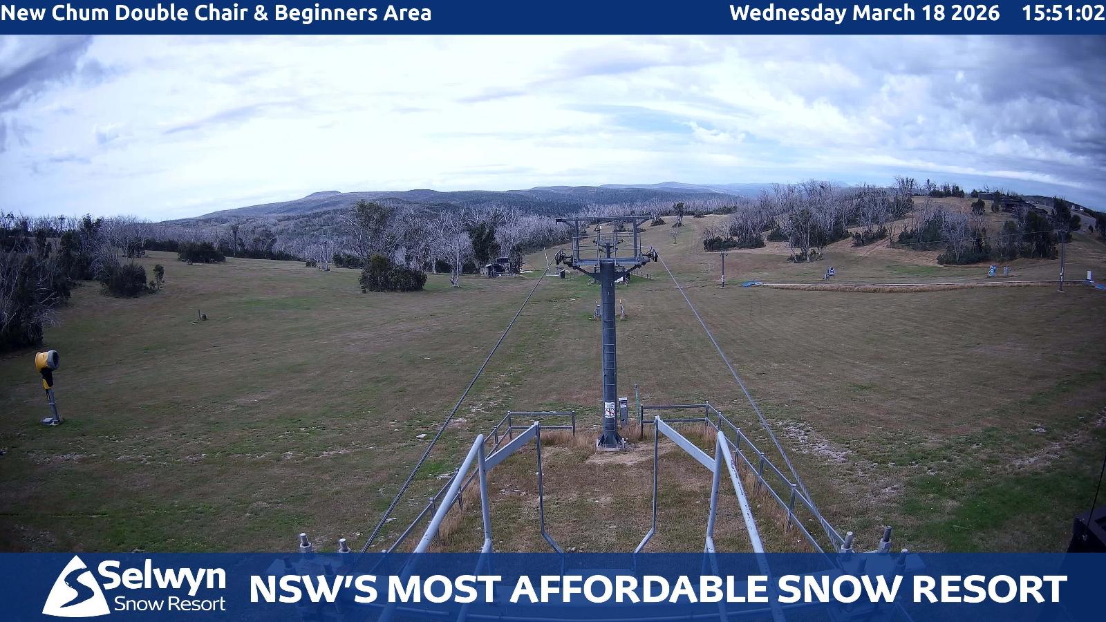 Webcam Selwyn Snowfields: New chum