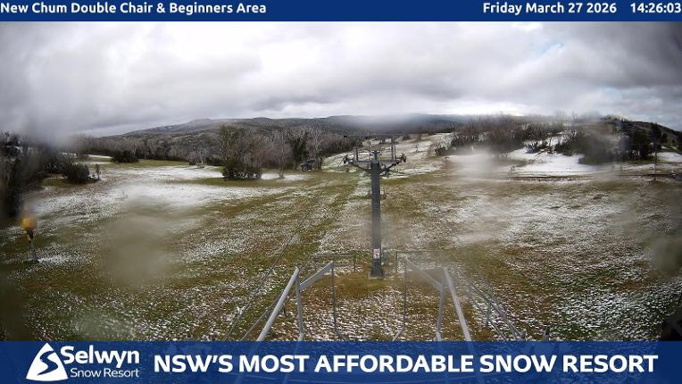 Webcam Selwyn Snowfields: New chum