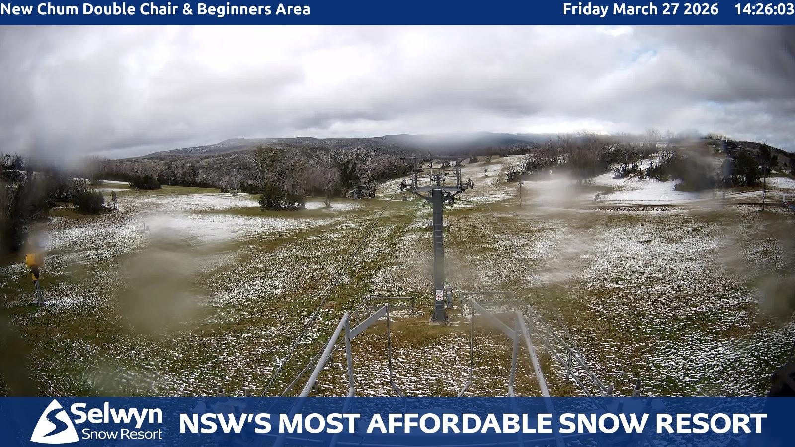 Webcam Selwyn Snowfields: New chum