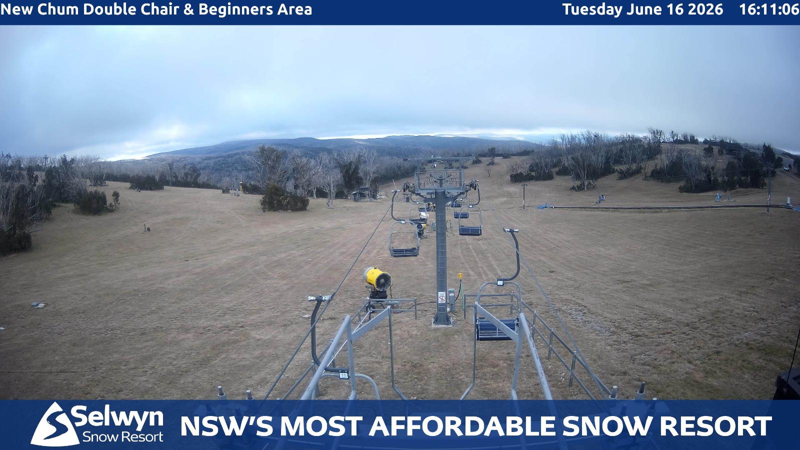Webcam Selwyn Snowfields: New chum
