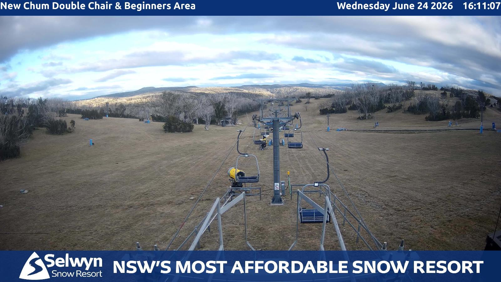Webcam Selwyn Snowfields: New chum