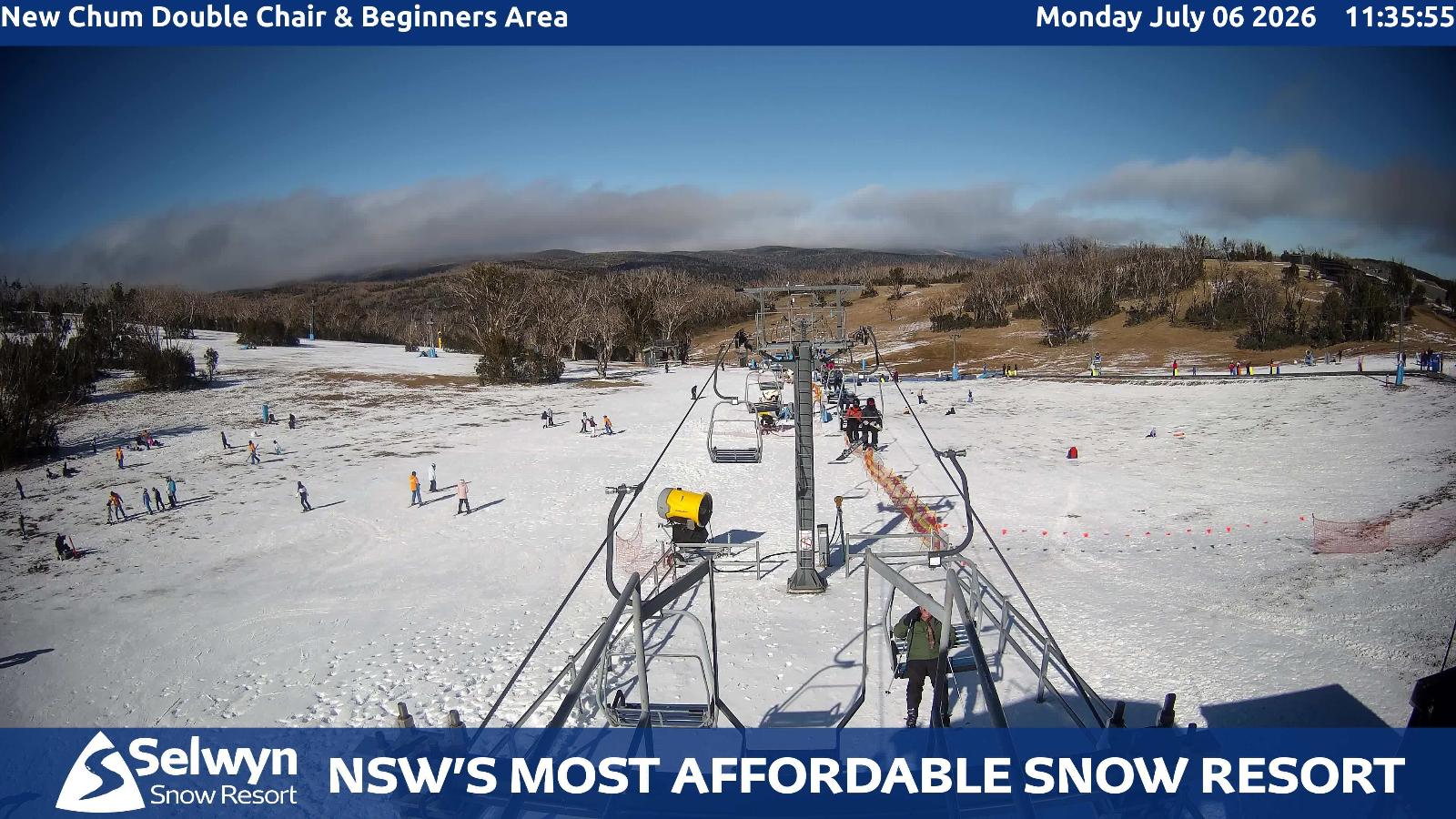 Webcam Selwyn Snowfields: New chum