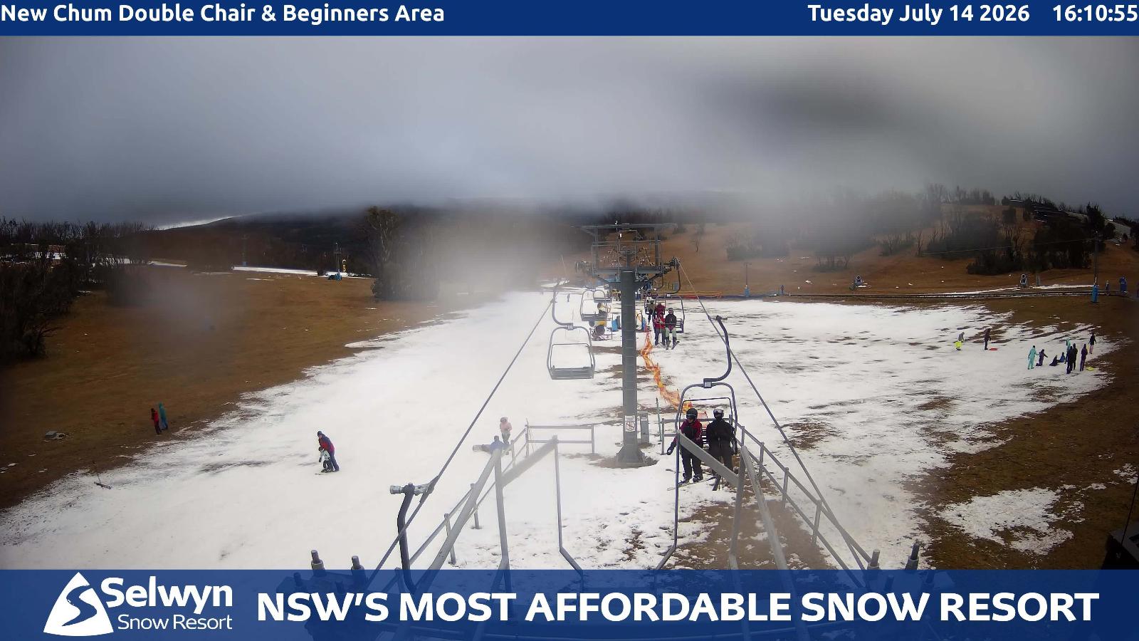 Webcam Selwyn Snowfields: New chum