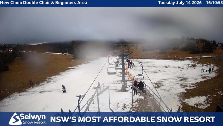 Webcam Selwyn Snowfields: New chum