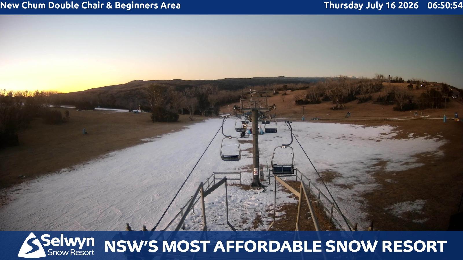 Webcam Selwyn Snowfields: New chum