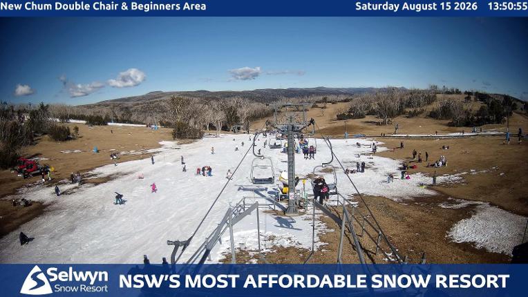 Webcam Selwyn Snowfields: New chum