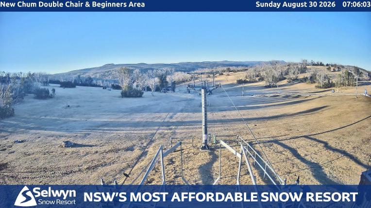 Webcam Selwyn Snowfields: New chum