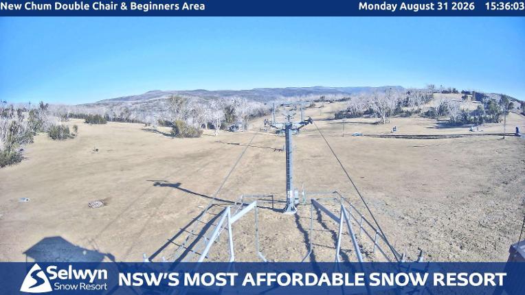 Webcam Selwyn Snowfields: New chum