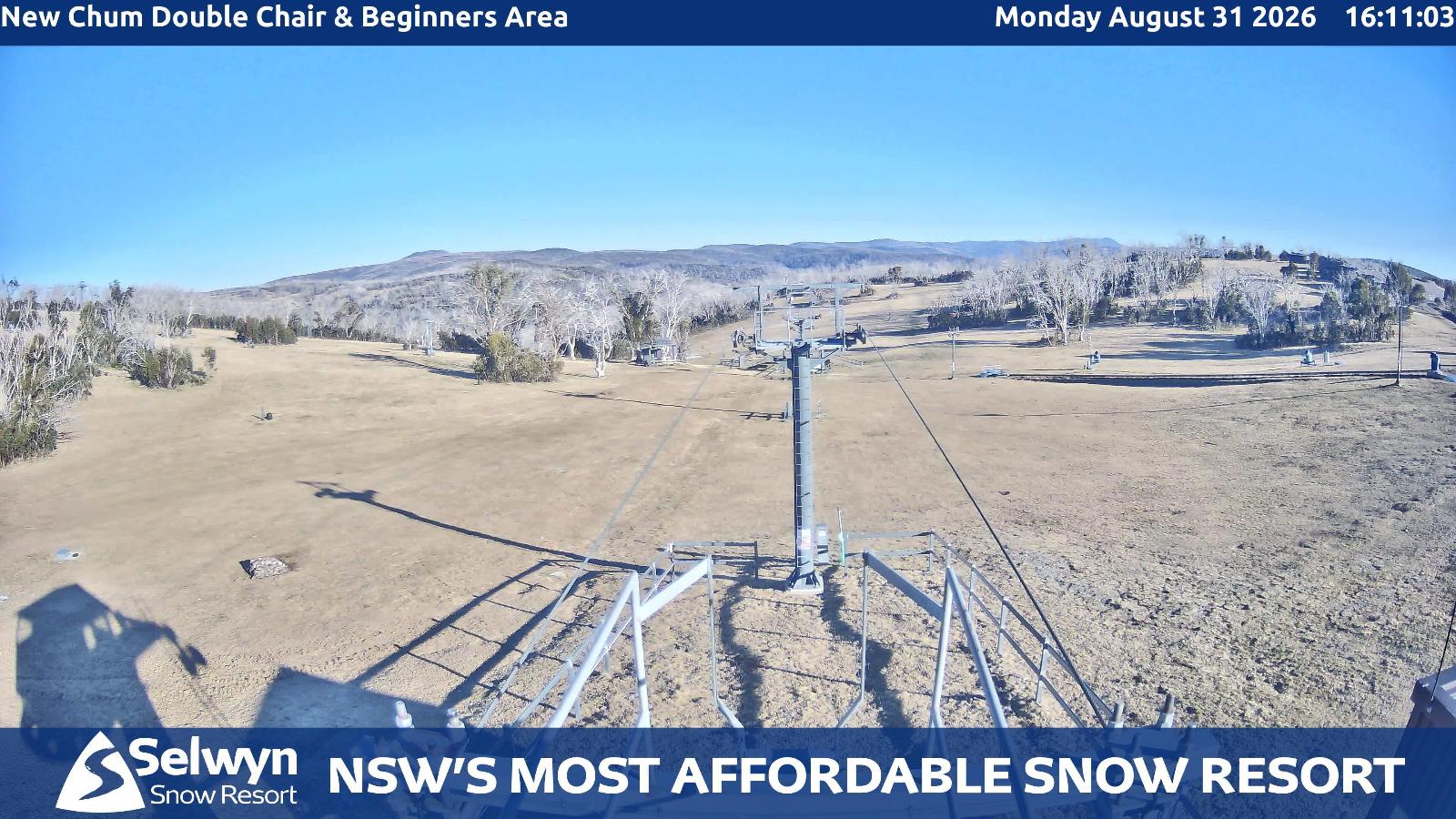 Webcam Selwyn Snowfields: New chum