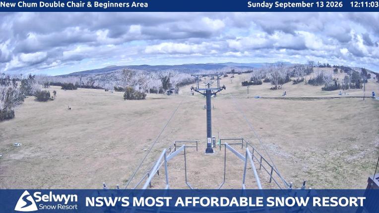 Webcam Selwyn Snowfields: New chum