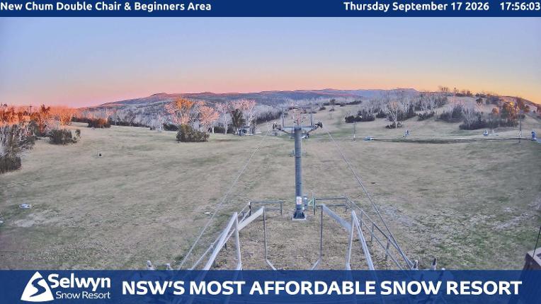 Webcam Selwyn Snowfields: New chum