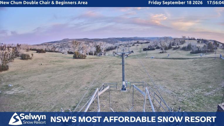 Webcam Selwyn Snowfields: New chum