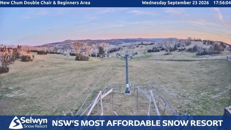 Webcam Selwyn Snowfields: New chum