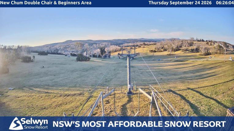 Webcam Selwyn Snowfields: New chum