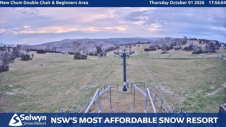 Webcam Selwyn Snowfields: New chum