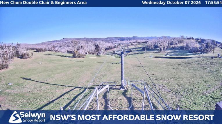 Webcam Selwyn Snowfields: New chum