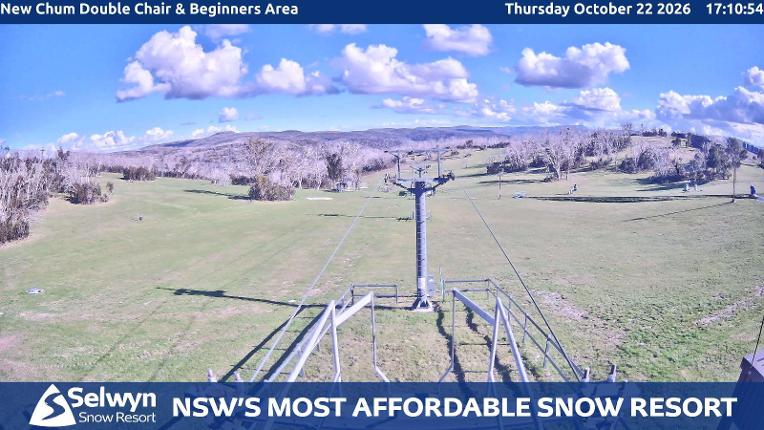 Webcam Selwyn Snowfields: New chum