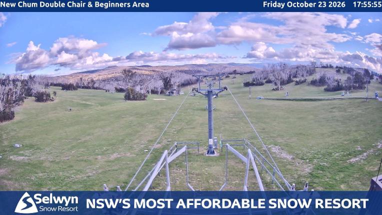 Webcam Selwyn Snowfields: New chum