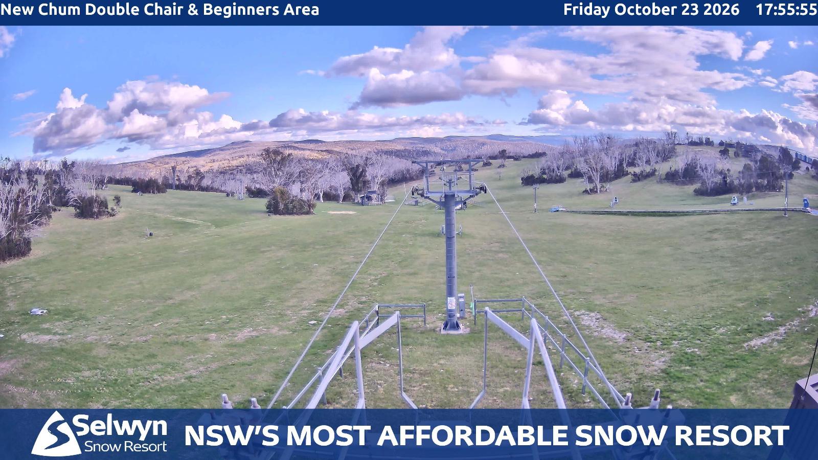 Webcam Selwyn Snowfields: New chum