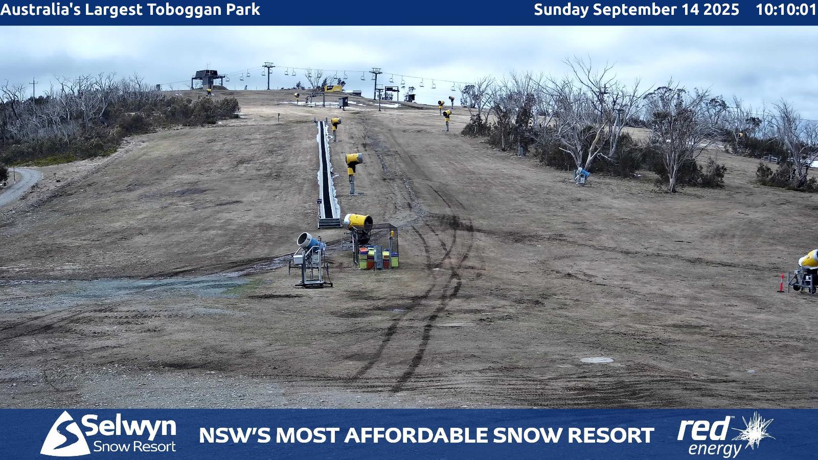 Webcam Selwyn Snowfields: Toboggan Park