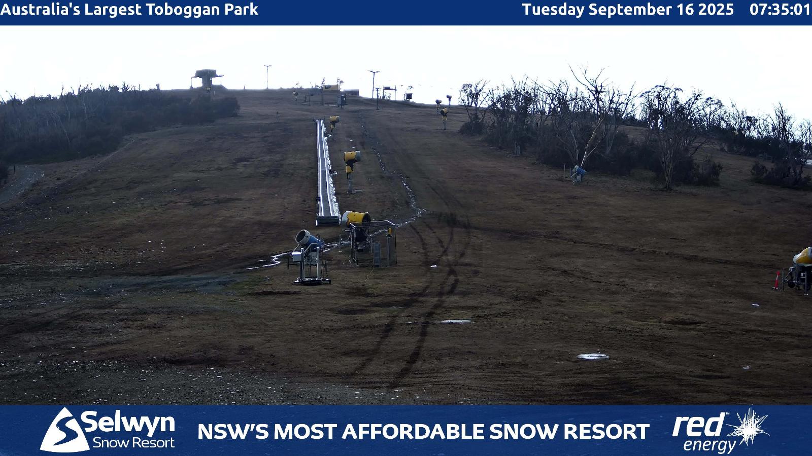 Webcam Selwyn Snowfields: Toboggan Park