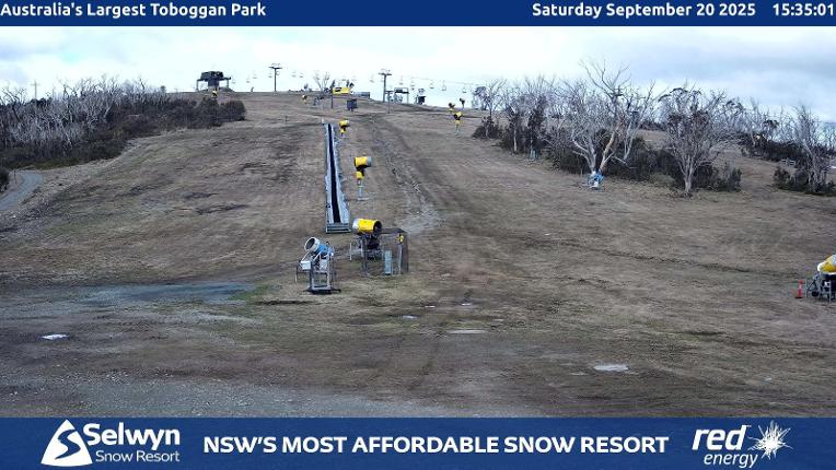 Webcam Selwyn Snowfields: Toboggan Park
