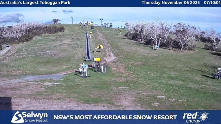 Webcam Selwyn Snowfields: Toboggan Park