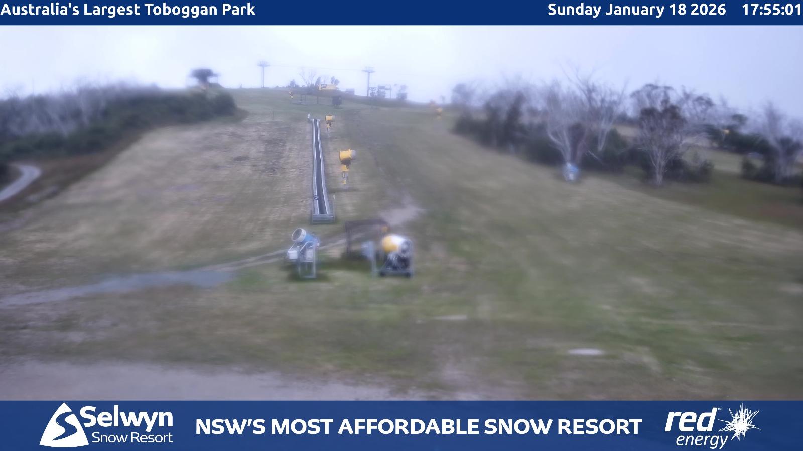 Webcam Selwyn Snowfields: Toboggan Park